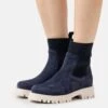 Pier One Leather - Bottines À Plateau - Dark Blue -Pier One 6695cf34bc6544ca9156ba3064e19c26